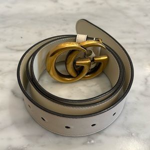 Gucci Belt size 90 Leather Belt with Double G buckle